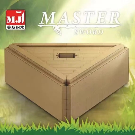 MJ 13041 The Legend of Zelda Master Sword 1 - SUPER18K Block