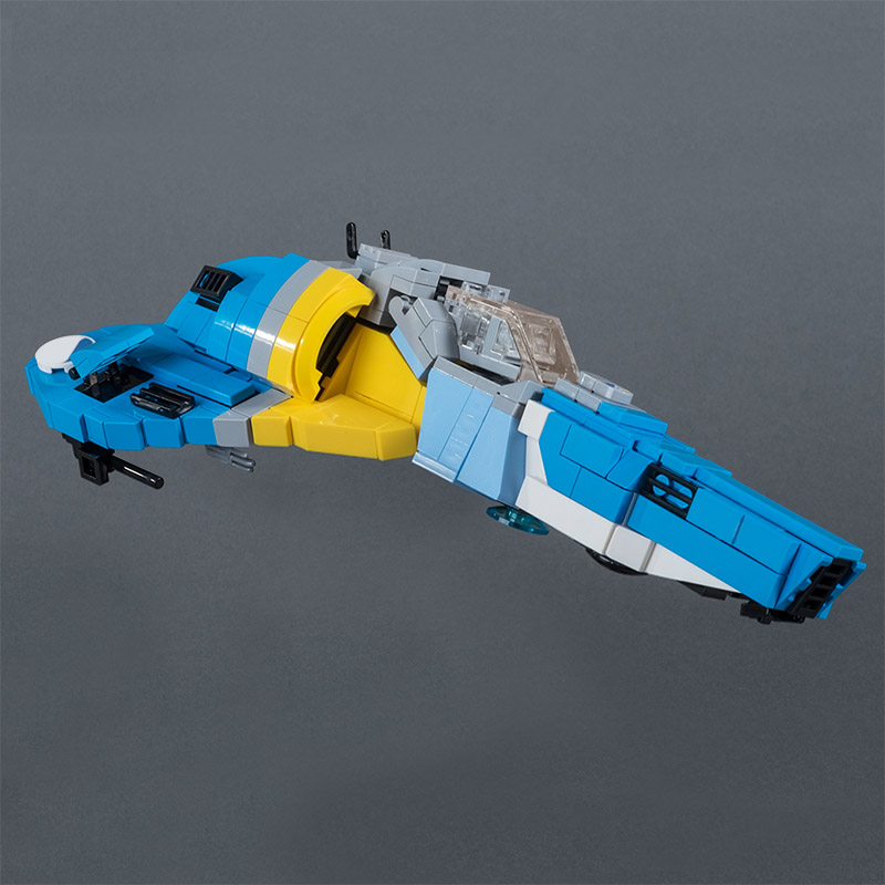 MOC 89493 XL 15 Space Ship 4 - SUPER18K Block
