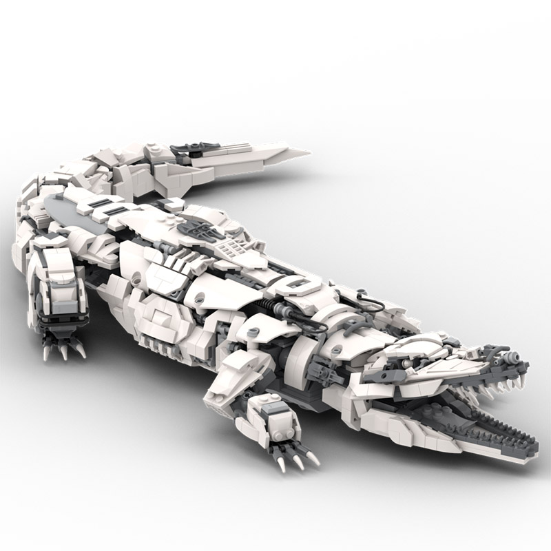 Mecha Crocodile MOC 89505 2 - SUPER18K Block