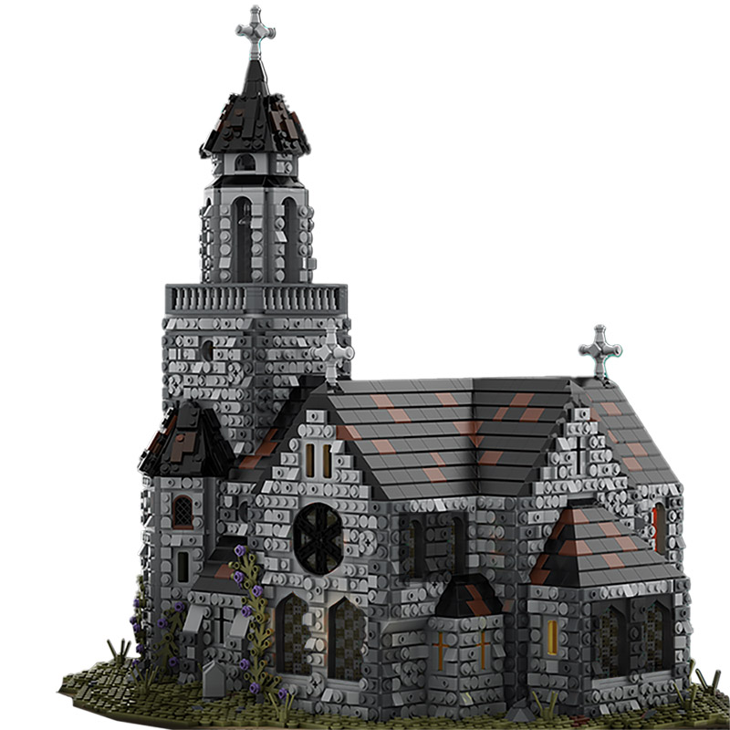 Medieval Cathedral MOC 76813 1 - SUPER18K Block