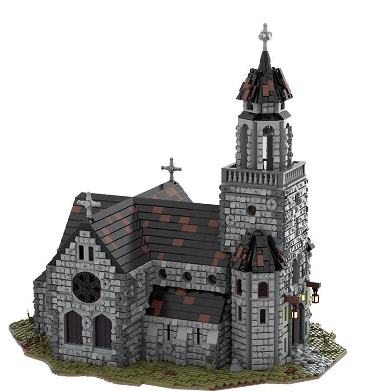 Medieval Cathedral MOC 76813 3 - SUPER18K Block
