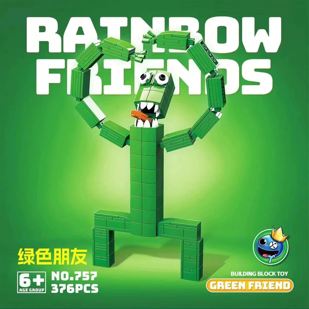 QuanGuan 757 Green Friend 3 - SUPER18K Block