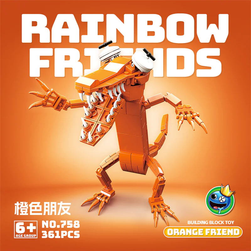 QuanGuan 758 Orange Friend 3 - SUPER18K Block