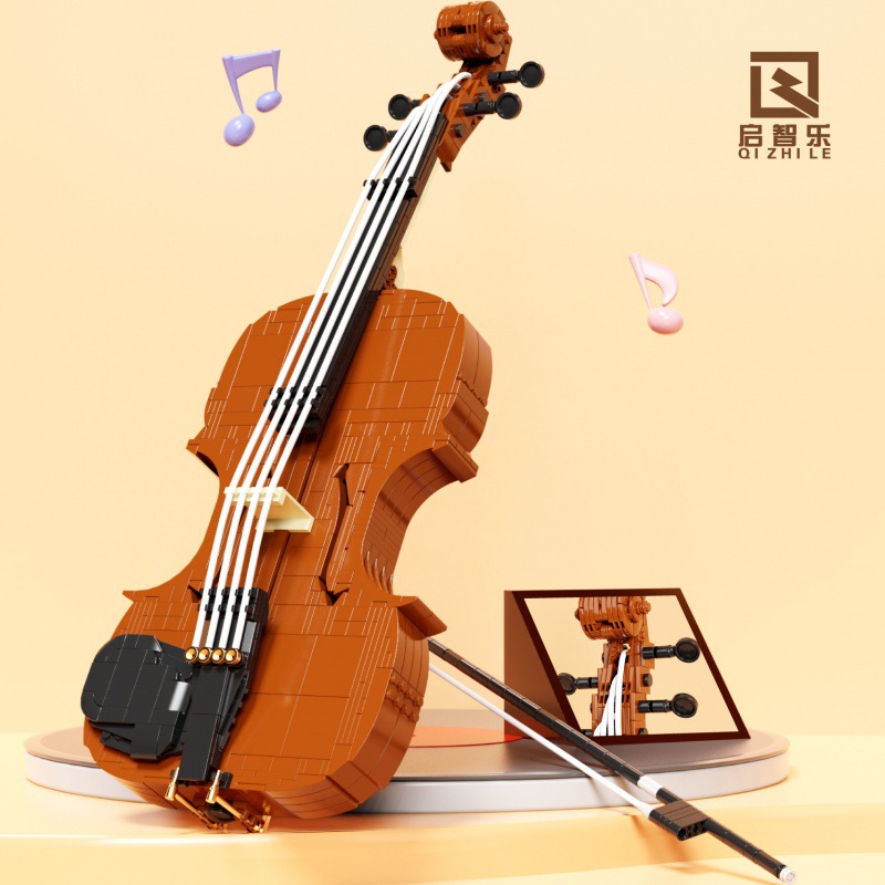 QiZhiLe 90025 Creator Expert Violin 1 - SUPER18K Block