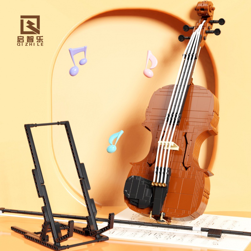 QiZhiLe 90025 Creator Expert Violin 5 - SUPER18K Block