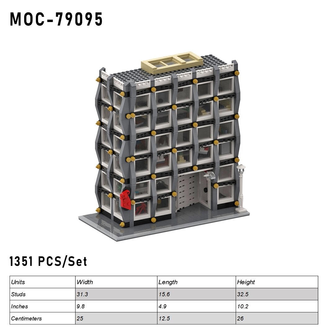 authorized moc 79095 compact modern corn main 5 - SUPER18K Block