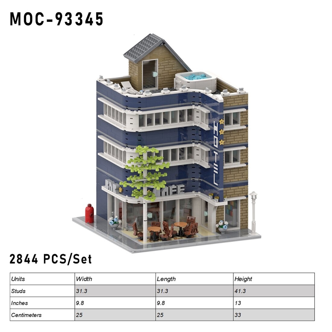 authorized moc 93345 modern corner hotel main 2 - SUPER18K Block