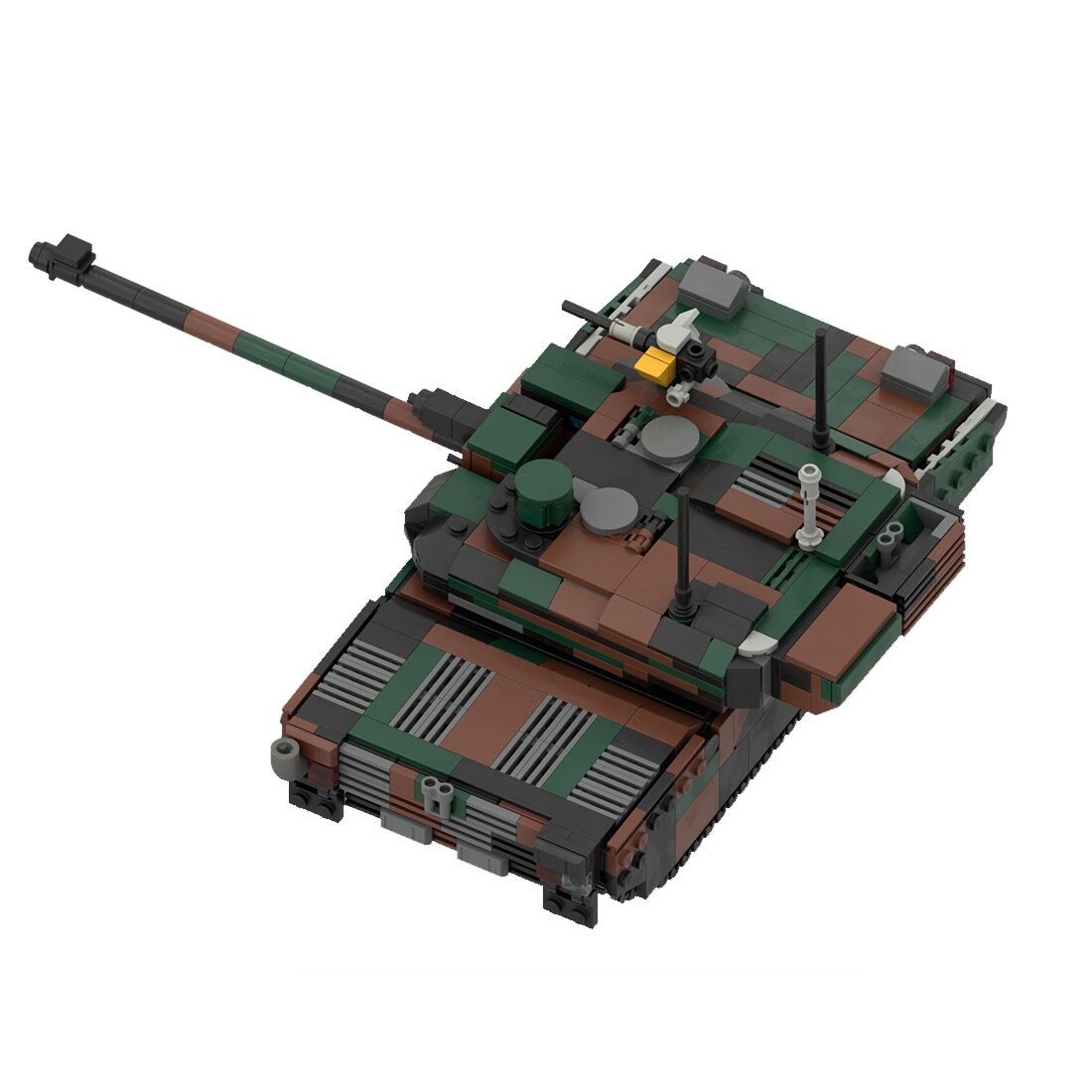moc 34858 leclerc main battle tank model main 1 - SUPER18K Block