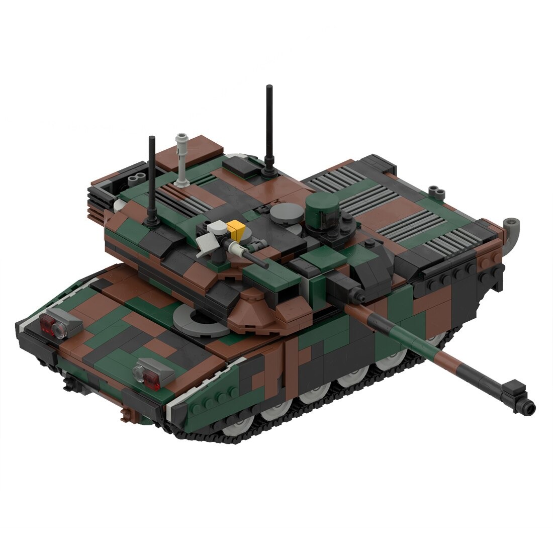 moc 34858 leclerc main battle tank model main 2 - SUPER18K Block