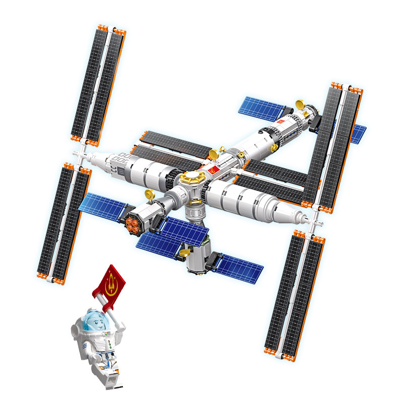 JIESTAR 58006 Tiangong Space Station | SUPER18K Block