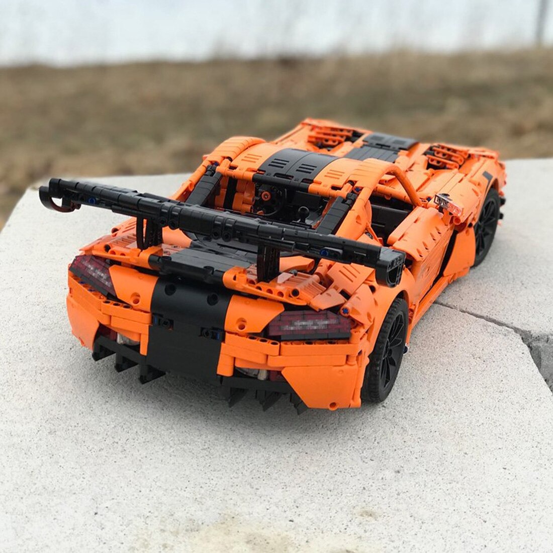 authorized moc 13655 orange supercar mod main 1 - SUPER18K Block