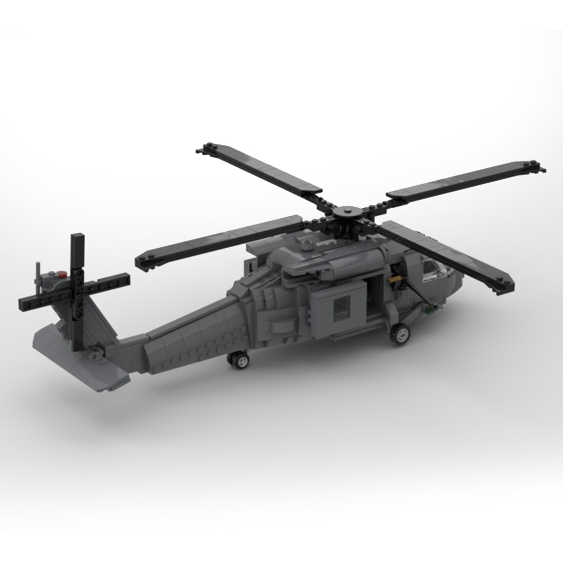 moc 127128 military helicopter diy build main 2 - SUPER18K Block