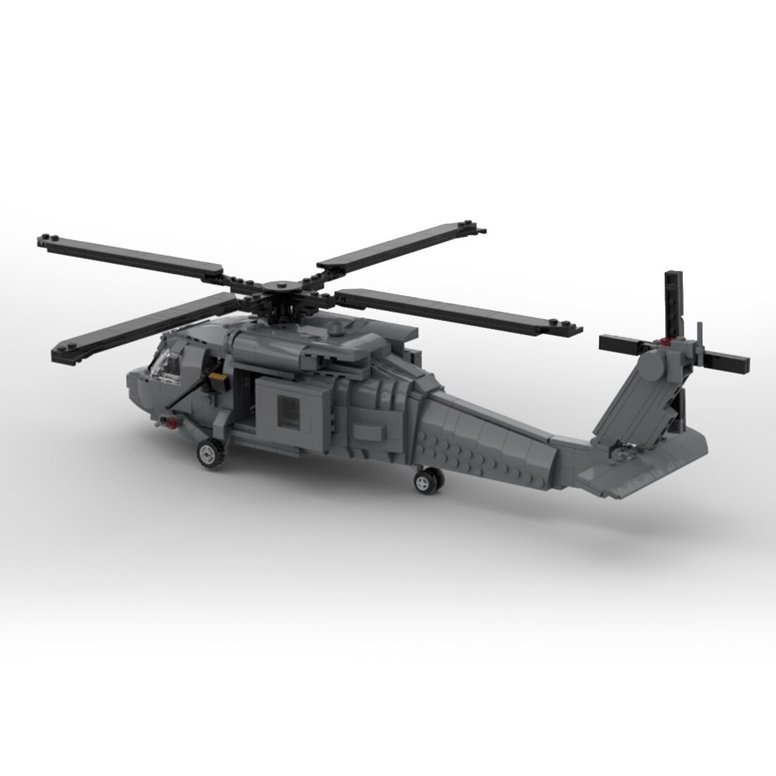 moc 127128 military helicopter diy build main 3 - SUPER18K Block