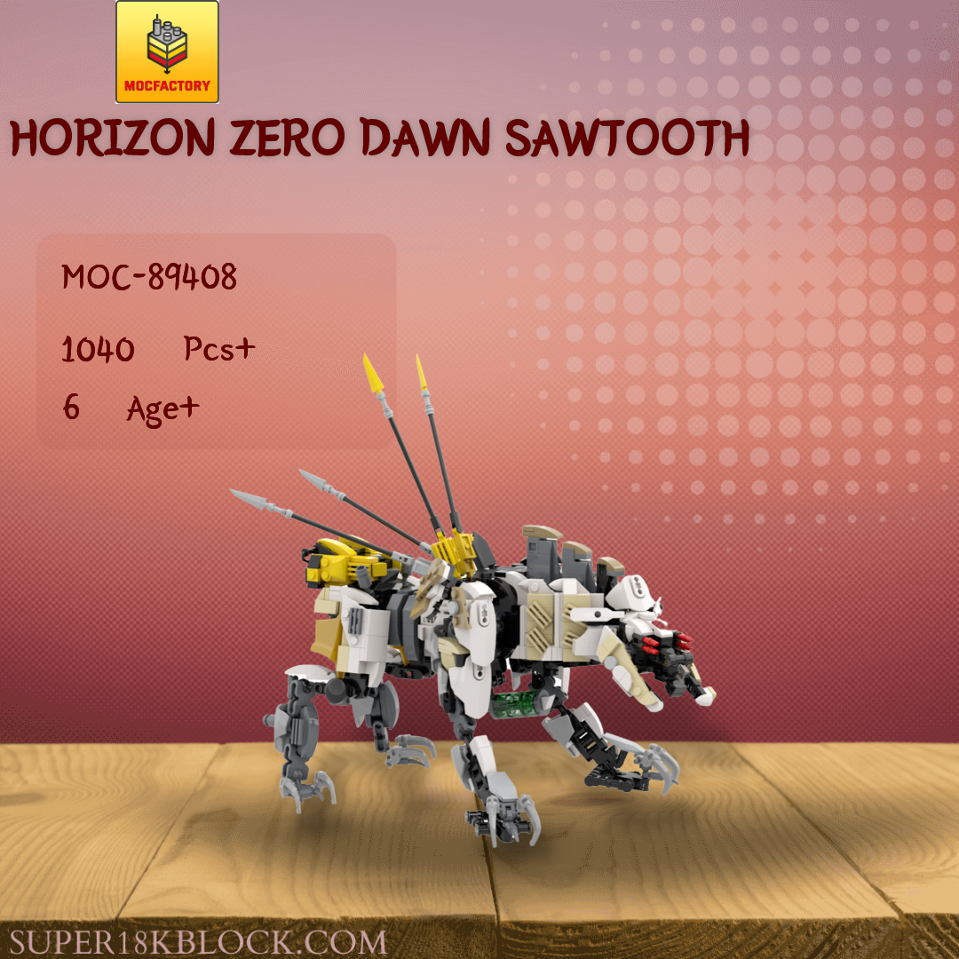 MOC Factory 89408 Horizon Zero Dawn Sawtooth | SUPER18K Block