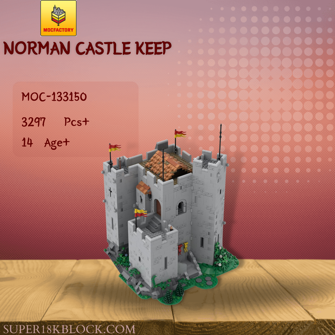 MOC Factory 133150 Norman Castle Keep