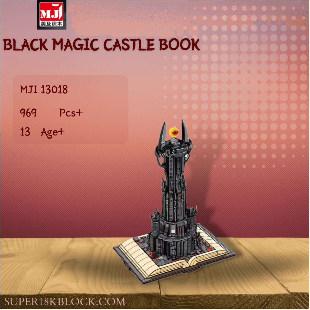 969PCS Magic Gastle on Book Lord Rings Sauron Eye Building Blocks