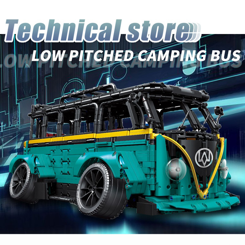 CACO C021 Low Pitched Camping Bus 4 - SUPER18K Block