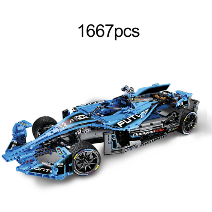 Cada C64004 Formula E Drift Racing Car 5 - SUPER18K Block