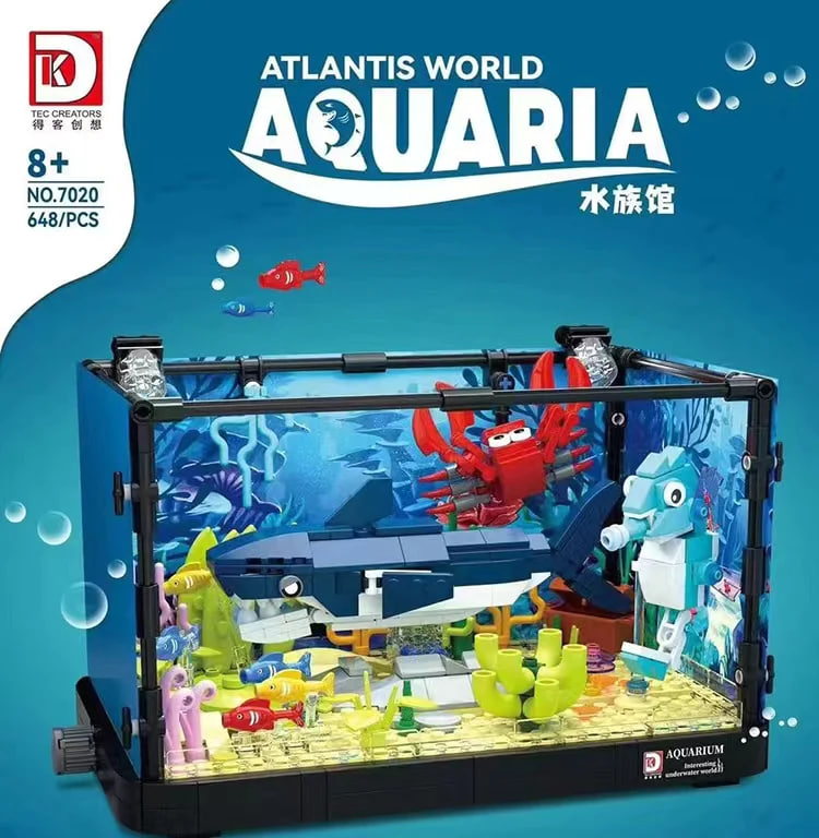 DK 7020 Atlantis World Aquaria 2 - SUPER18K Block