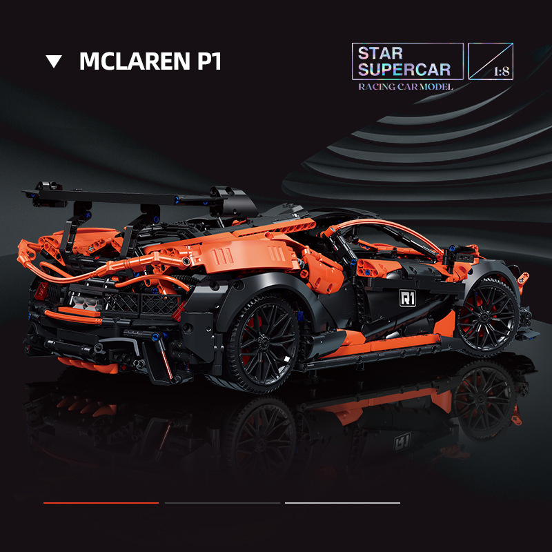 JIESTAR 91104 McLaren P1 Hypercar 2 - SUPER18K Block
