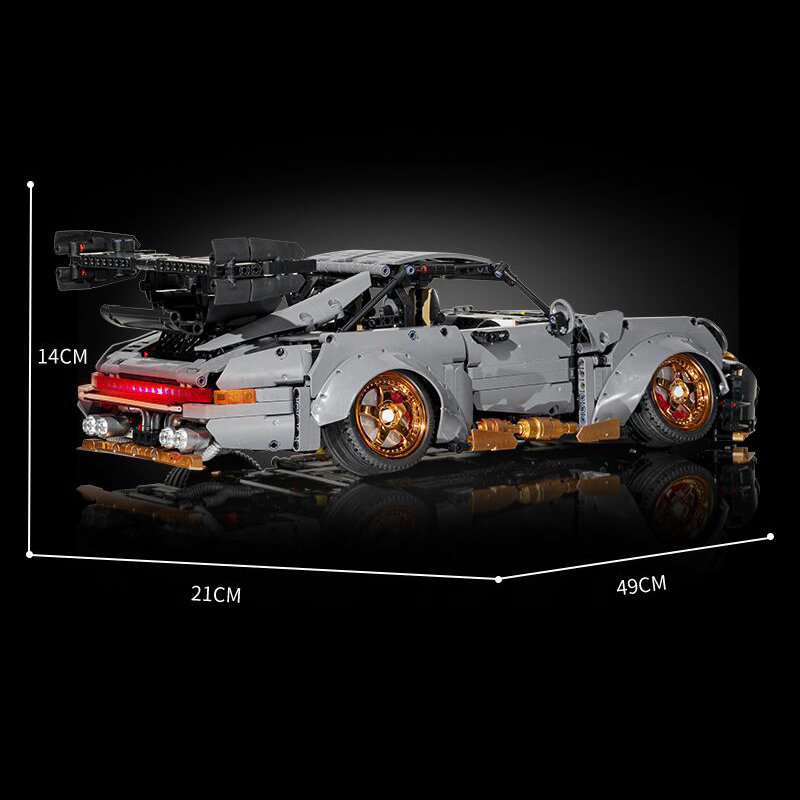 K Box 10220B Cement Gray Porsche 964 Sports Car 2 - SUPER18K Block