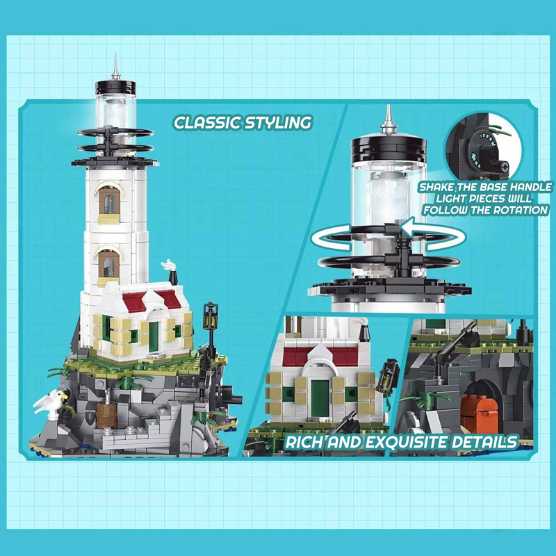 MJI 13045 Island Lighthouse Book 1 - SUPER18K Block