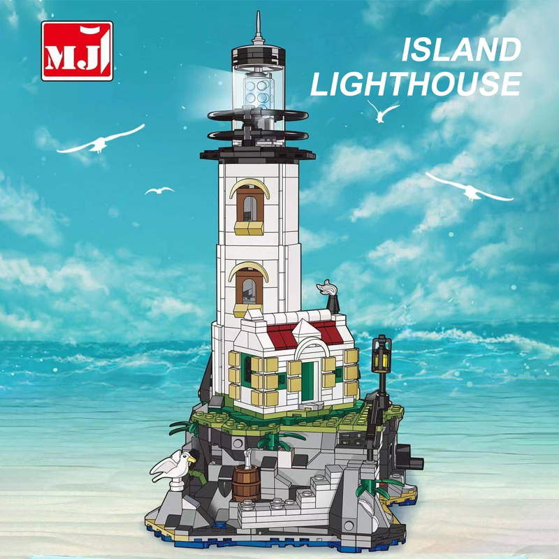 MJI 13045 Island Lighthouse Book 3 - SUPER18K Block