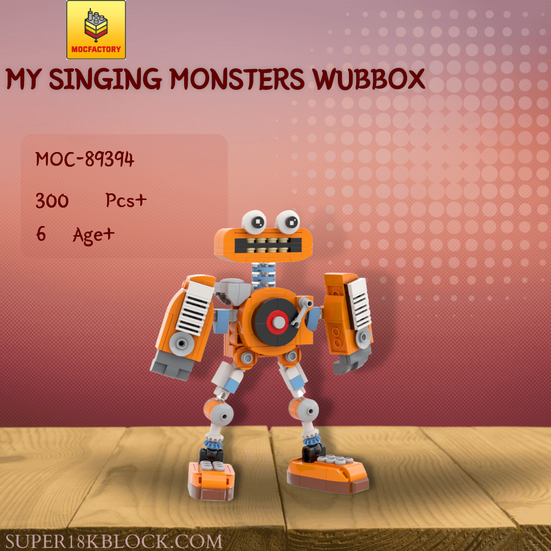  Monsters Rare Wubbox Building Blocks, My Sing Monster