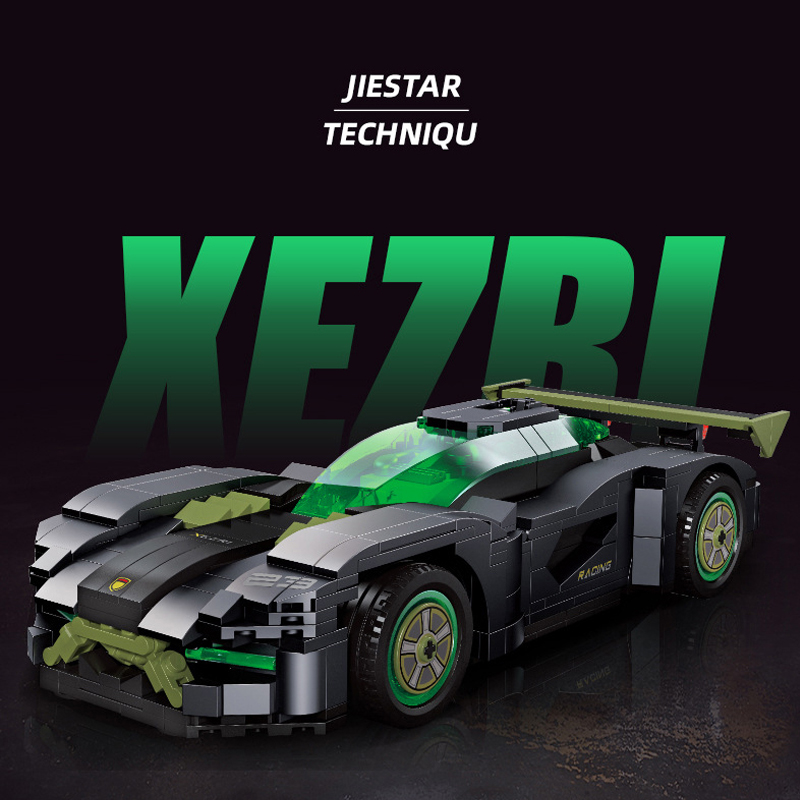 JIESTAR 92027 Motor XEZRI Racer Car 4 - SUPER18K Block
