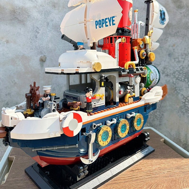 Pantasy 86402 Popeye Steam Treasure Boat 3 - SUPER18K Block