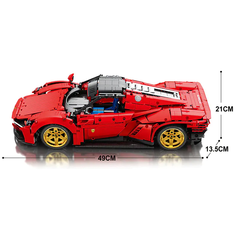 Reobrix 11025 Ferrari Daytona SP3 Sports Car 2 - SUPER18K Block