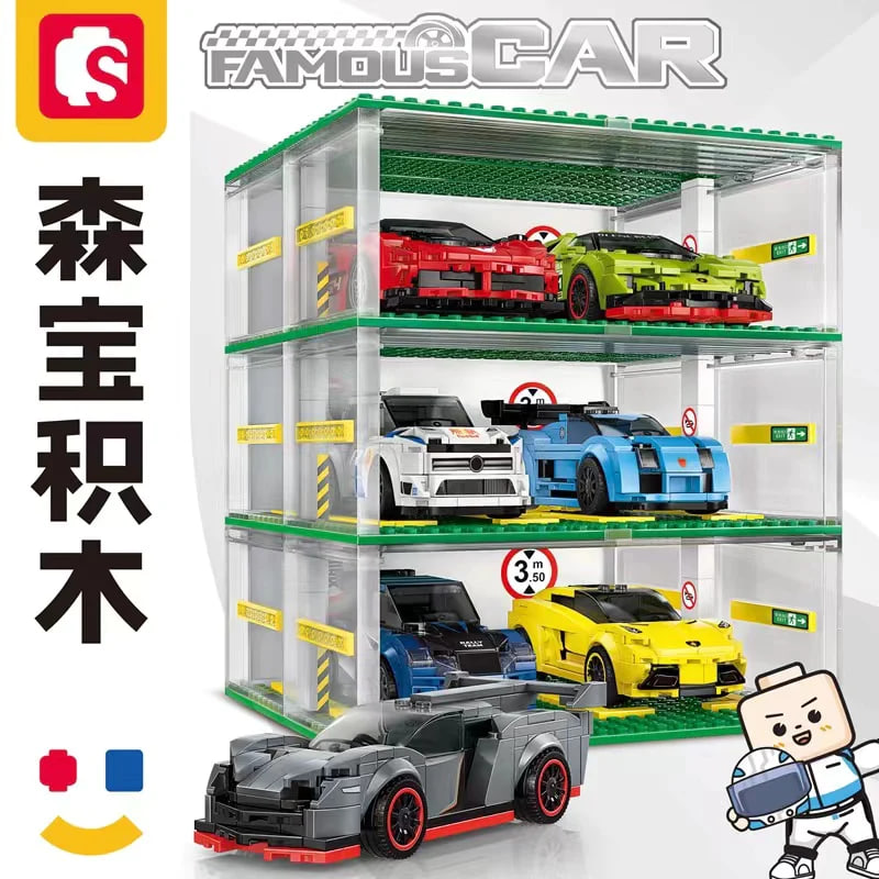 Sembo 607341 Parking Garage 5 - SUPER18K Block