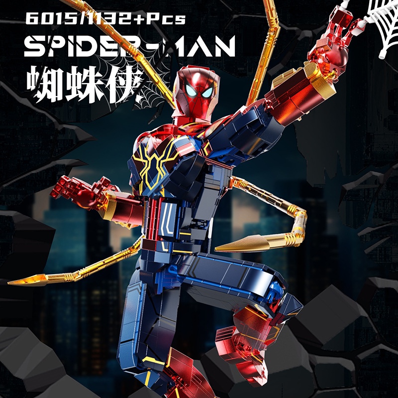 TUOLE 6015 Spiderman Spider Hero Uphold Justice 5 - SUPER18K Block