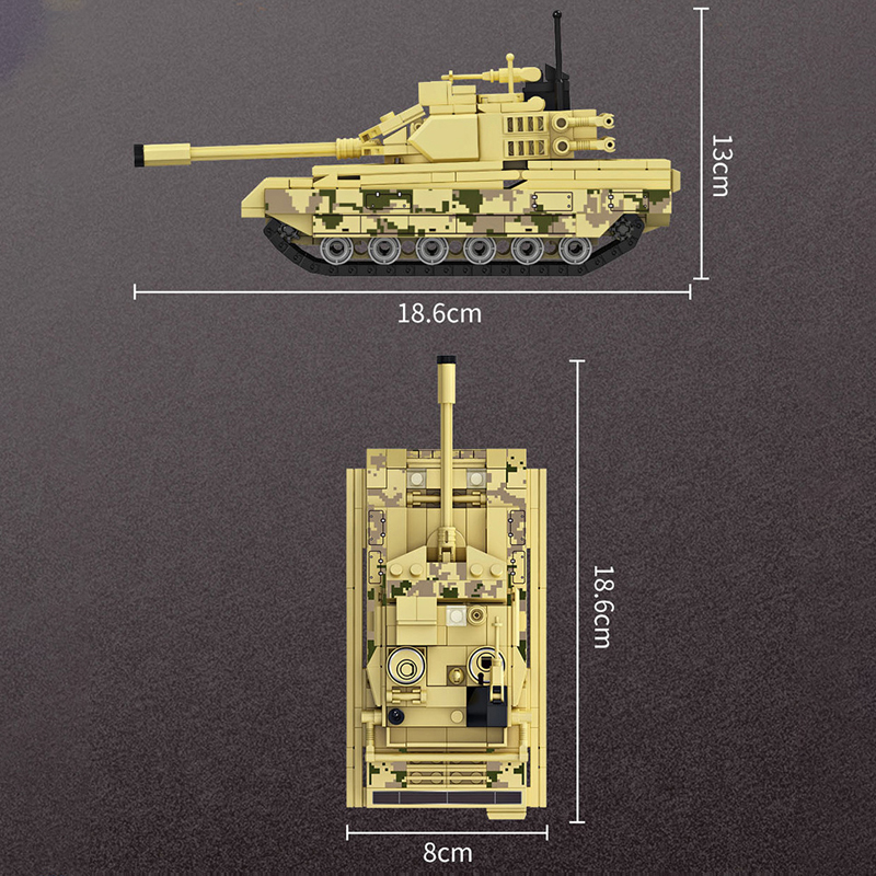 Forange FC4007 VT 4 Main Battle Tank 2 - SUPER18K Block