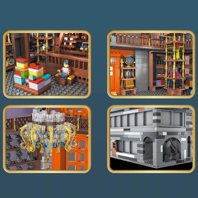 Mould King 16041 Movie Game Magic Joker Shop Building Blocks 3363pcs Bricks Toys Model Kit 2 - SUPER18K Block