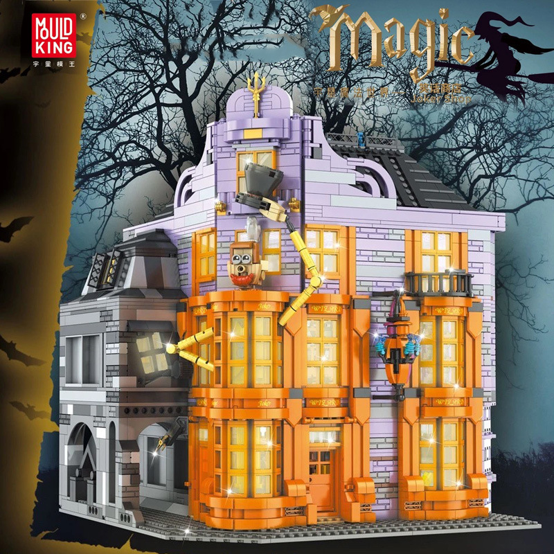 Mould King 16041 Movie Game Magic Joker Shop Building Blocks 3363pcs Bricks Toys Model Kit 4 - SUPER18K Block
