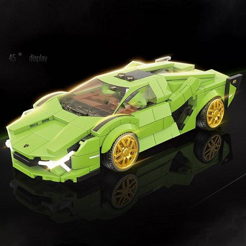 Quanguan 100140 Lamborghini Sian 2 - SUPER18K Block