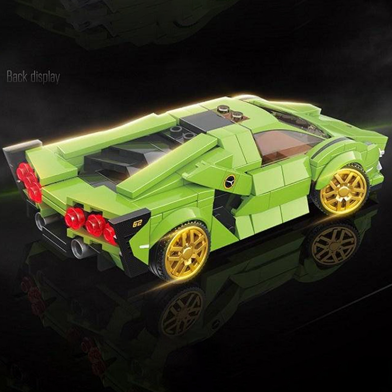 Quanguan 100140 Lamborghini Sian 3 - SUPER18K Block