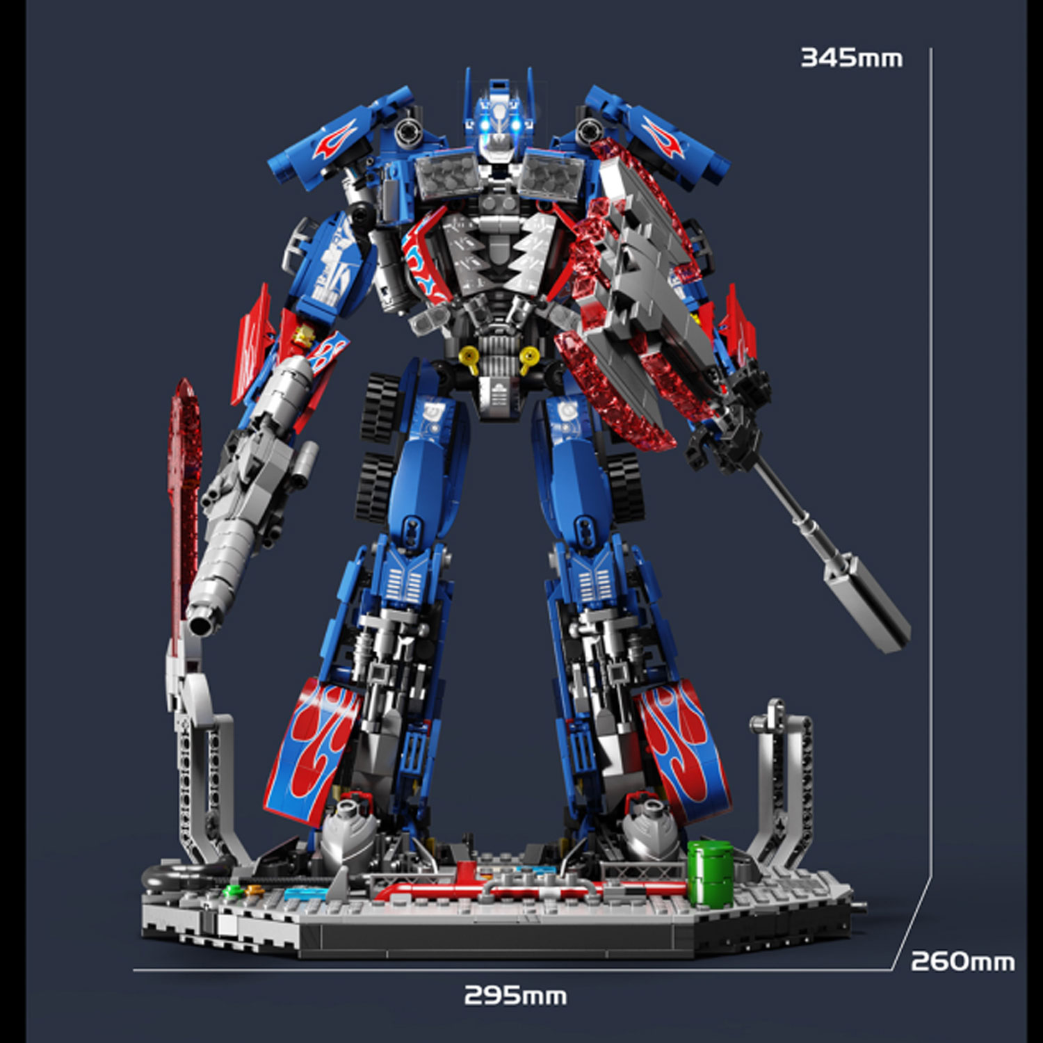 Tuole 6006 Transformers Optimus Prime 1 - SUPER18K Block