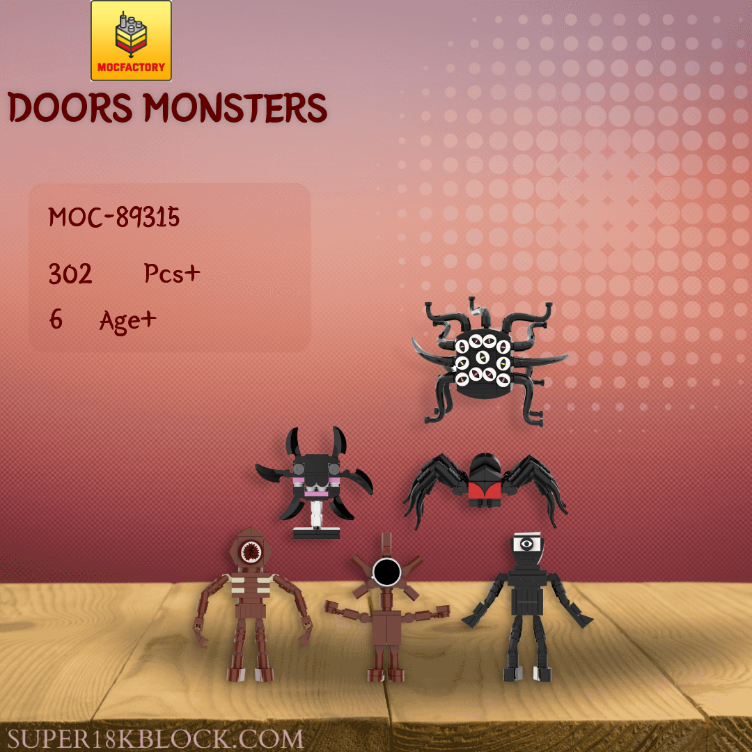MOC Factory 89315 Doors Monsters Creator Expert | CADA Block