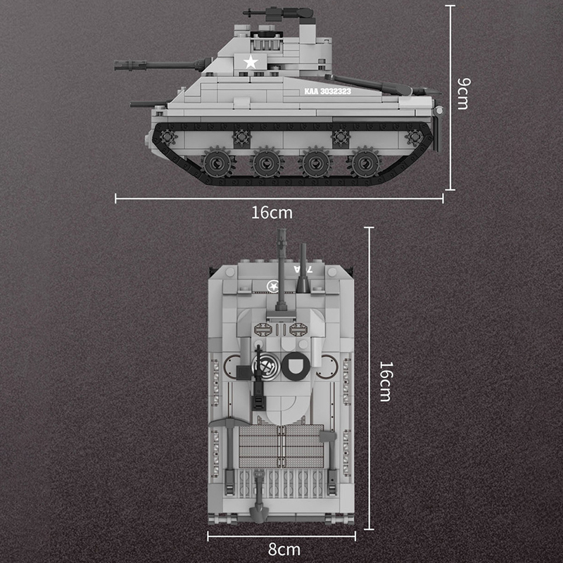 Forange FC4005 M4A3 Main Battle Tank 4 - SUPER18K Block