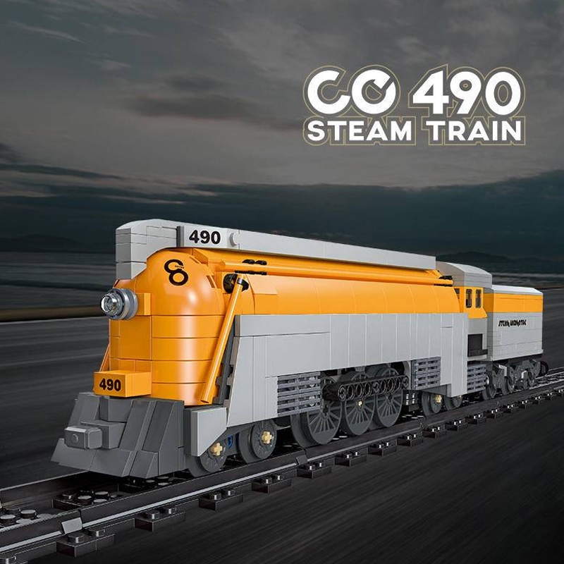 JIESTAR 59021 CO 490 Steam Train 1 - SUPER18K Block