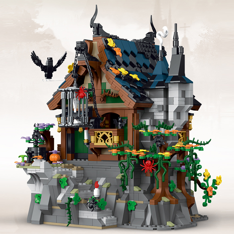Mork 033011 Medieval The Witch House 1 - SUPER18K Block