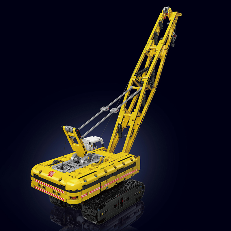 Mould King 15069 Motor Yellow Crawler Crane 3 - SUPER18K Block