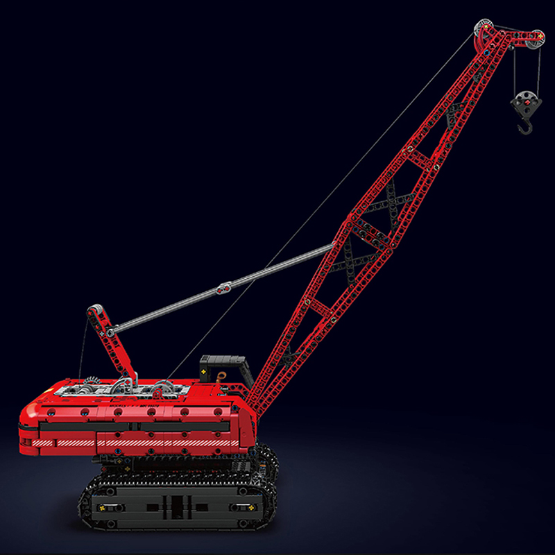 Mould King 15070 Motor Red Crawler Crane 2 - SUPER18K Block