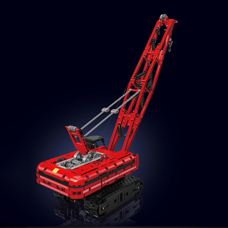 Mould King 15070 Motor Red Crawler Crane 3 - SUPER18K Block