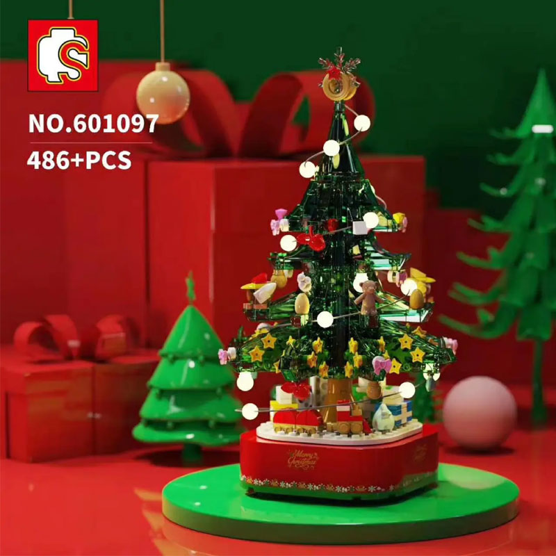 SEMBO 601097 Christmas Tree 1 - SUPER18K Block