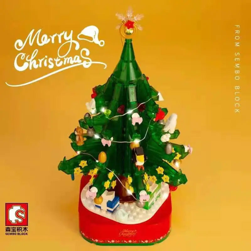 SEMBO 601097 Christmas Tree 2 - SUPER18K Block