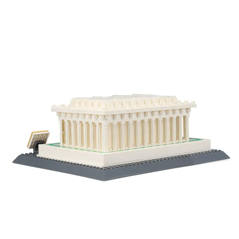WANGE 4216 Lincoln Memorial Washington D.C America 4 - SUPER18K Block