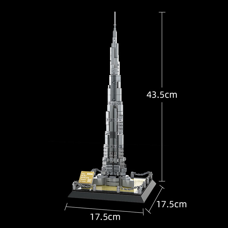 WANGE 4222 Burj Khalifa Dubai 2 - SUPER18K Block